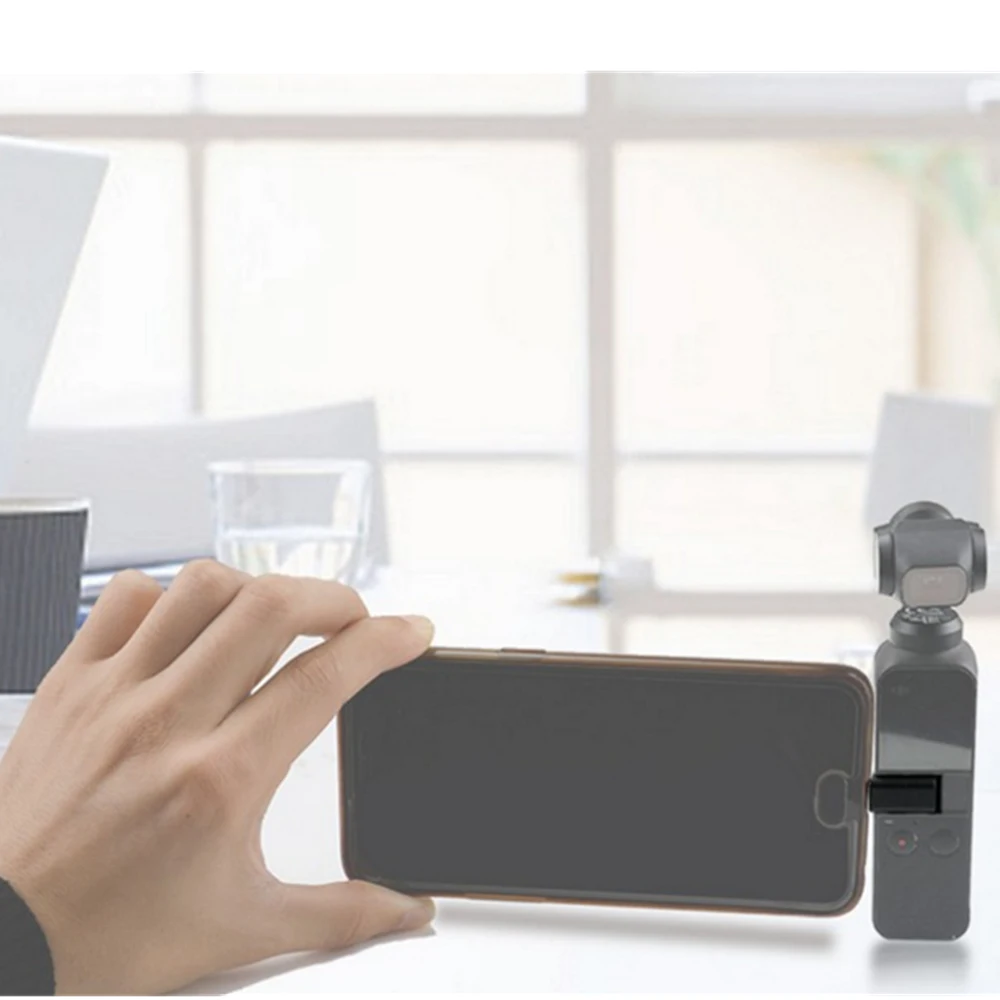 Для DJI Osmo Карманный адаптер для смартфона Micro USB/TYPE-C/Lightning телефонный разъем для OSMO Карманный карданный аксессуар