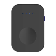 Портативный Беспроводной быстрой зарядки Мощность банк Зарядное устройство для наручных часов Apple Watch 1/2/3 серии с зарядка через usb кабель