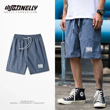 NELLY летние однотонные спортивные шорты в европейском и американском стиле хип-хоп пляжные повседневные шорты Harlan