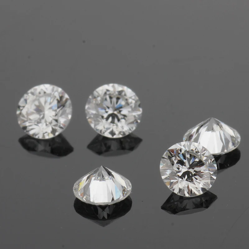 

1ct/Pack DEF White Color VS Clarity Round Diamond Cut 2.7mm Lab-grown Loose HPHT Diamonds