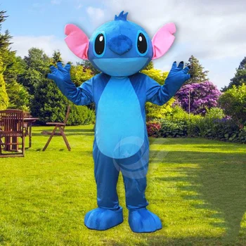 

Lilo & Stitch Mascot Costume Stitch Cosplay Costumes Cartoon Character Costumes Mascots Adult Halloween Party Event Fancy Dress