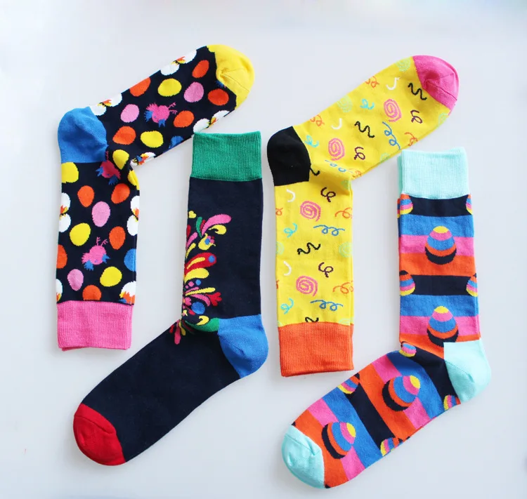 Оптовая продажа 60 пар счастливые носки шведский народный стиль Мужские и женские носки эксклюзивный хлопковые носки с индивидуальным