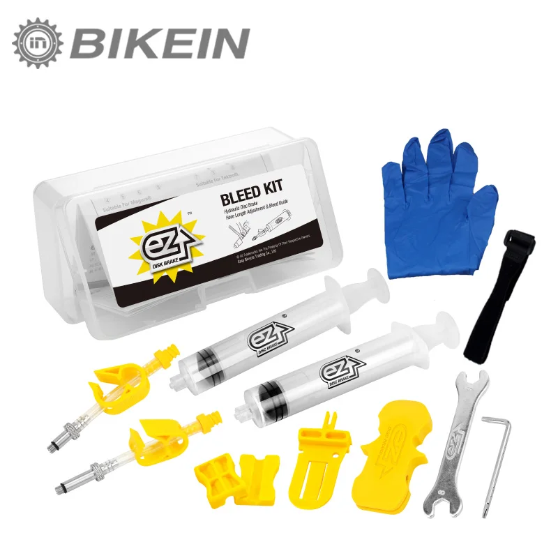 EZ's Bicycle Hydraulic Disc Brake Bleed Kit For AVID SRAM/HAYES/FORMULA Cycling Bike Repair