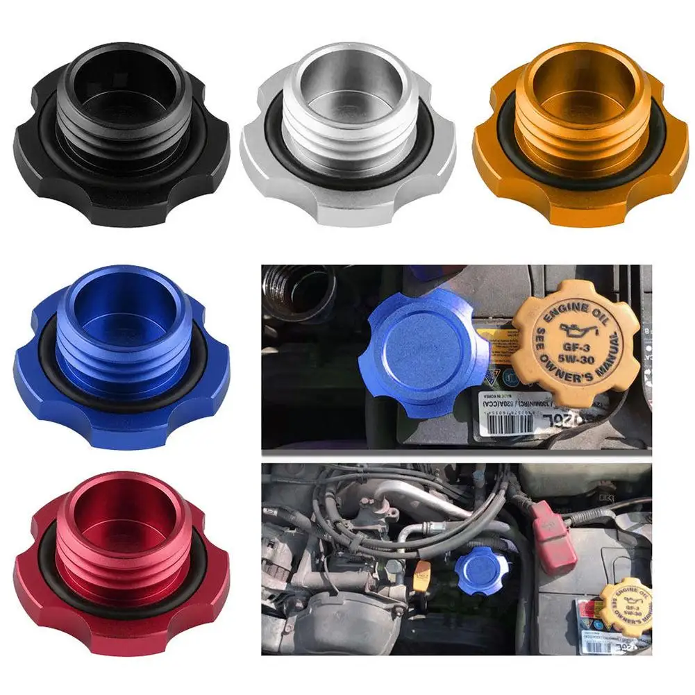 

RASTP Mugen Power Performance Oil Cap Oil Fuel Filter Racing Engine Tank Cap Cover For HONDA RS-CAP003