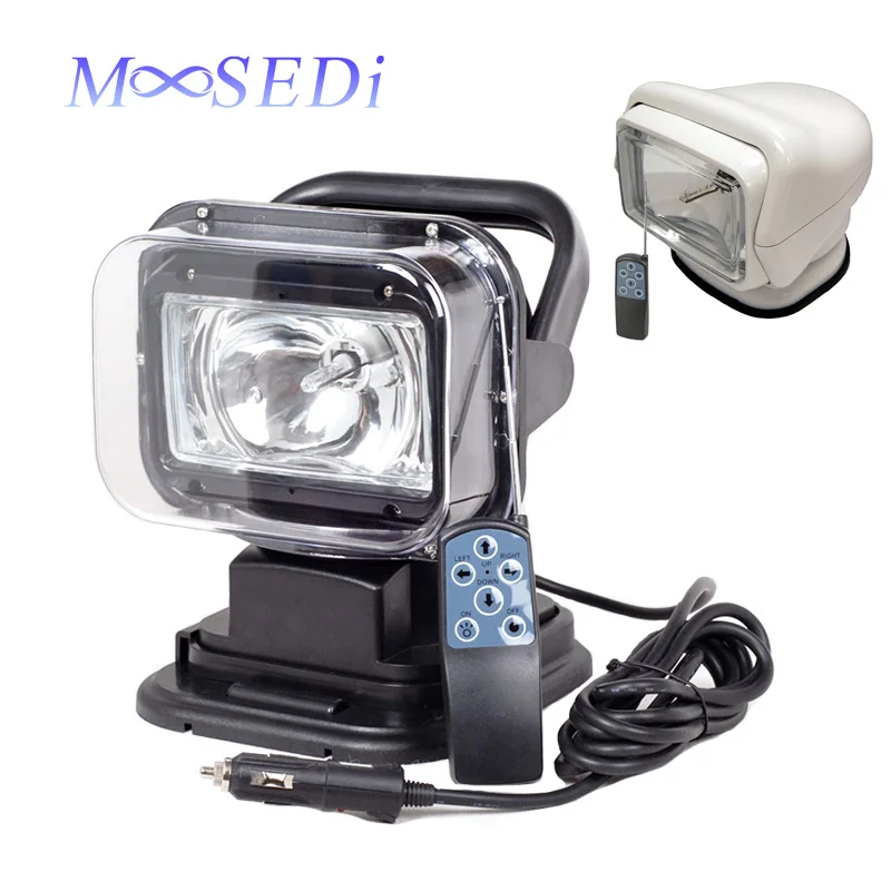 

FLYCAR HID Xenon Searching Light 12V 55W 6000K HID Search Light With Wireless Remote Control Work Light For Off Road SUV Car