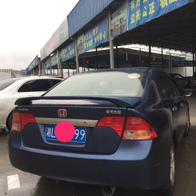 Для Honda Civic 2006 2007 2008 2009 2010 2011 внешний Неокрашенный цвет грунтовка из АБС пластика