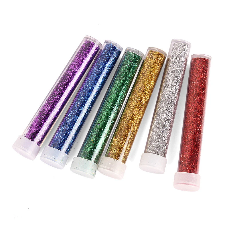 

Glitter Diy Crystal Slime Supplies Slices Nails Decoration Toys For Kids Modeling Clay Kit Diy suit accessories gifts