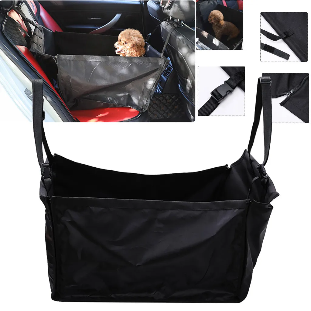 

Car Pet Mat Shelf Dog Row Single Row Cushion Box Car Anti-Dirty Dog ​​Pad Box Hammock-style Rear Bench Seat Cover 45x45 x 56cm