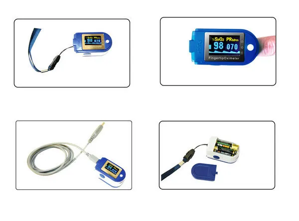 Oxímetro de Pulso Cms50d + Cms Contec Mais Software Fingertip 50d Usb 21 Computers & Electronics