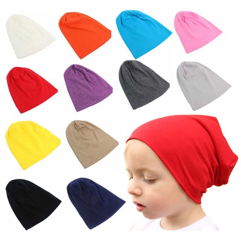 Autumn Winter Baby Hat Boys Girls Caps Unisex Skullies Beanies Spring kids Cotton knitted Hats New Children Clothing Accessories