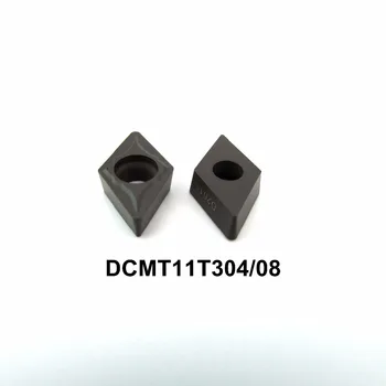 

10Pcs DCMT11T304 -PZ D2015/DCMT11T308 -PZ D2015 for P type material carbide turning inserts cnc plate DCMT11T304/DCMT11T308