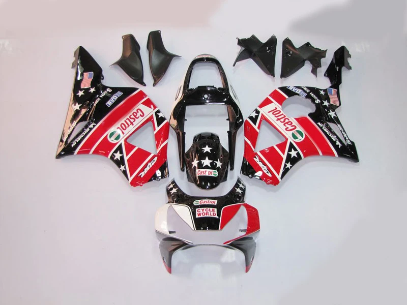 

Motorcycle Fairing kit for HONDA CBR900RR954 02 03 CBR 900RR CBR 900 2003 2004 ABS Hot red black Fairings set+gifts HK14