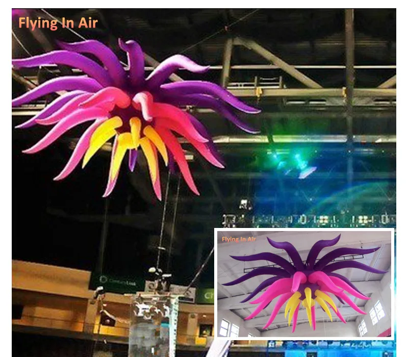 

3m Decoration Inflatable LED Star Flower for Party and Concert Decoration