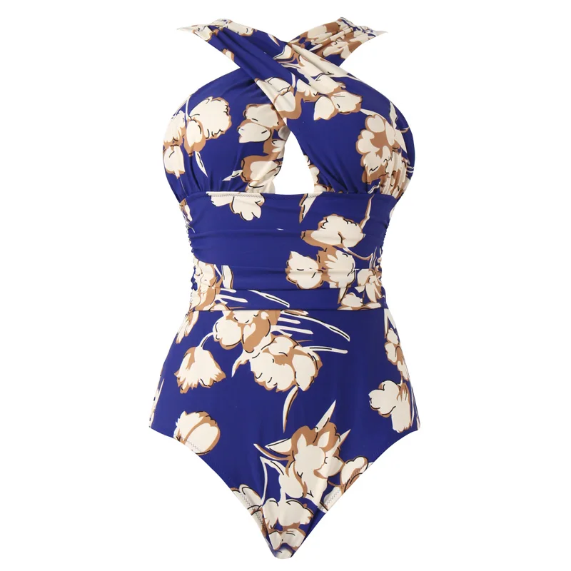 

Bather One Piece Swimsuit Plus Size Swimwear Female 2019 Swimming Suit For Women Sexy Bodysuit Monokini Bathing Suits May Beach