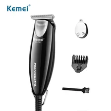 Kemei 100-240 В гравировальная машинка для стрижки волос для мужчин 0 мм балахон моделирование волос триммер для бороды электрическая резьба масляная голова машинка для стрижки волос