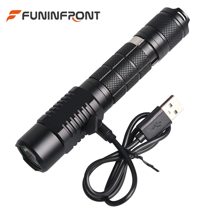 

10W High Powerful Ultra Bright CREE XML T6 L2 Rechargeable LED Flashlight 5 Modes 1200 LMs MINI Handheld LED Torch Waterproof