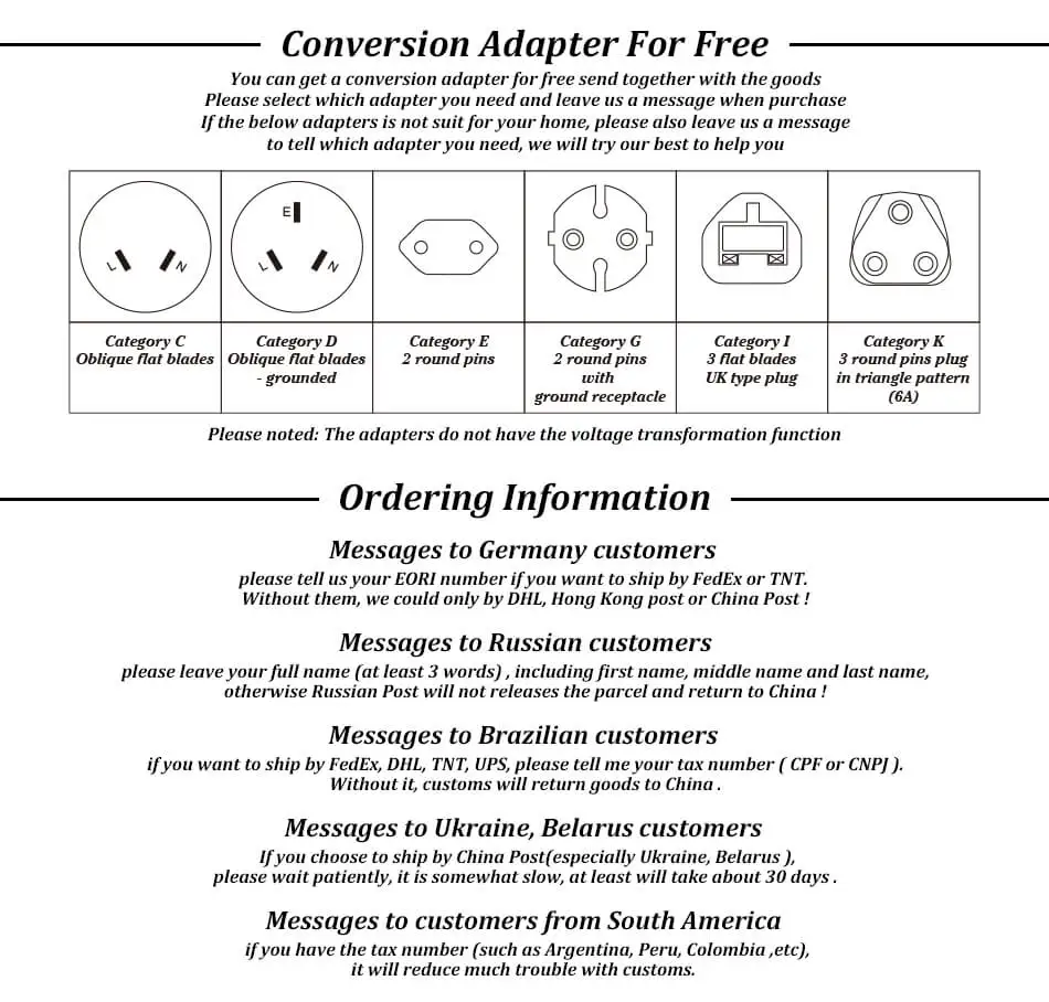 Adapter for free
