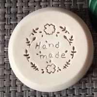 size 5cm Круглый узор, мыло ручной работы, штамп, прозрачный, сделай сам, натуральный акрил, органическое декоративное мыло, изготовление на заказ, печать - Цвет: size 5cm