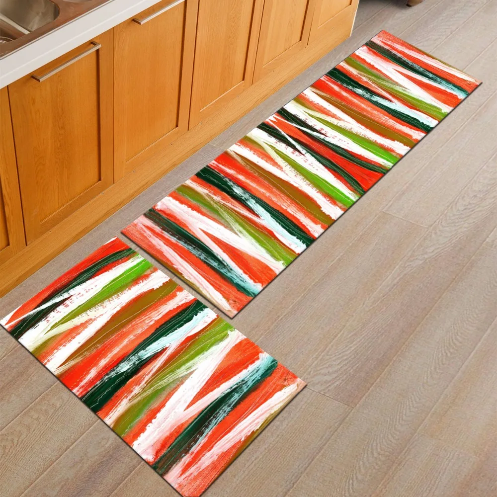Nordic Russian kitchen anti slip mat Toilet absorbent doormat Bedroom