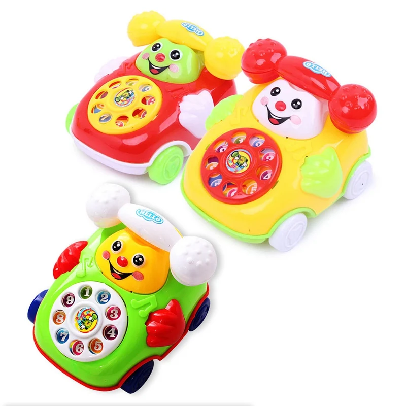 

New Cute Baby Toys Cartoon Phone Educational Developmental Kids Learning Toy Gift