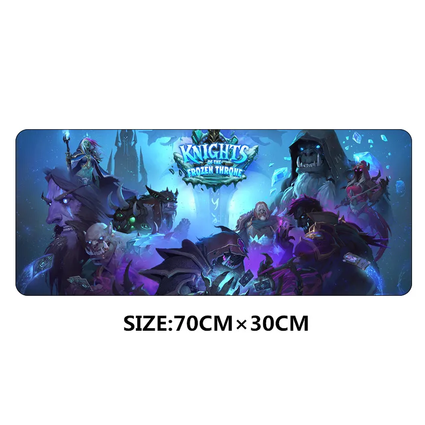70x30 см XL Противоскользящий игровой коврик для мыши Warcraft III Frozen Throne большой коврик для мыши WOW украшение для геймера ноутбука коврик - Цвет: NO 6
