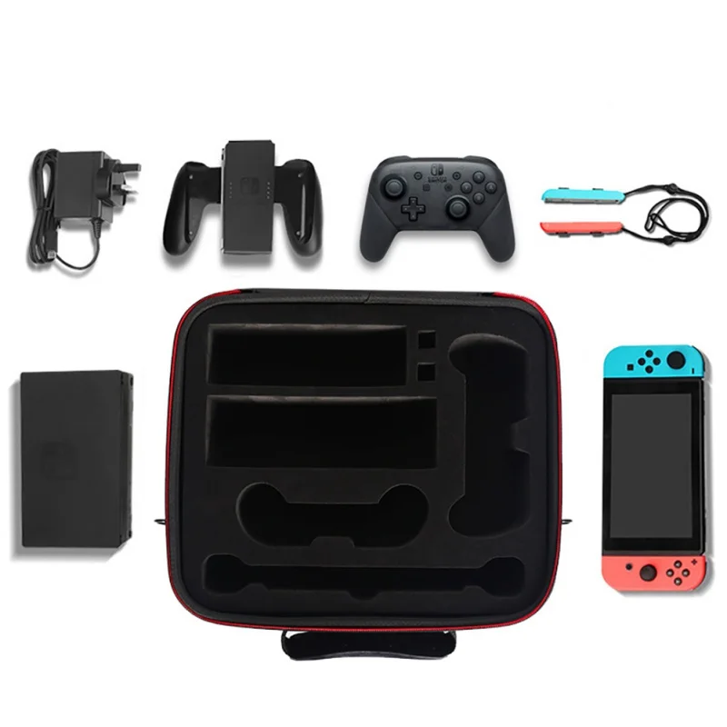 

Protective Storage Bag For Nintendo Switch Hard Case Portable For NS Pro Console Travel Carrying Handbag Black