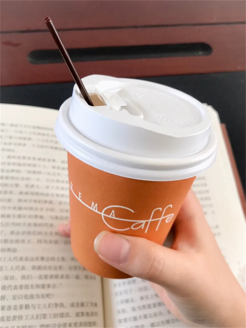 5000 штук чай кофе горячий/холодный напиток Sip соломинки кофейная мешалка для питья и перемешивания коричневый 165 мм коктейльное кафе палочки для размешивания