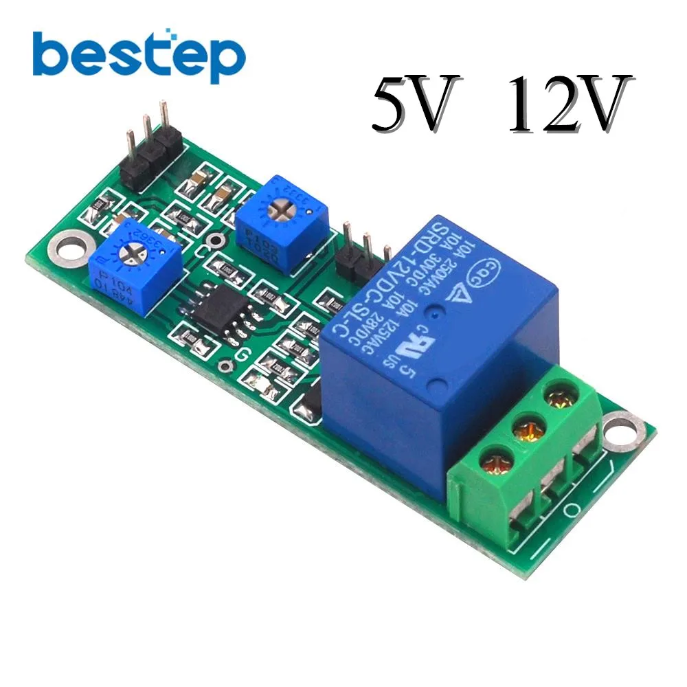 5V 12V Hysteresis Voltage Comparator Module Threshold Adjustable High