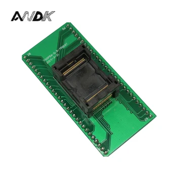 

ECU TSOP56 Programming Socket Pitch 0.5mm Chip Size 14x18mm Open Top IC Test Socket Flash Adapter