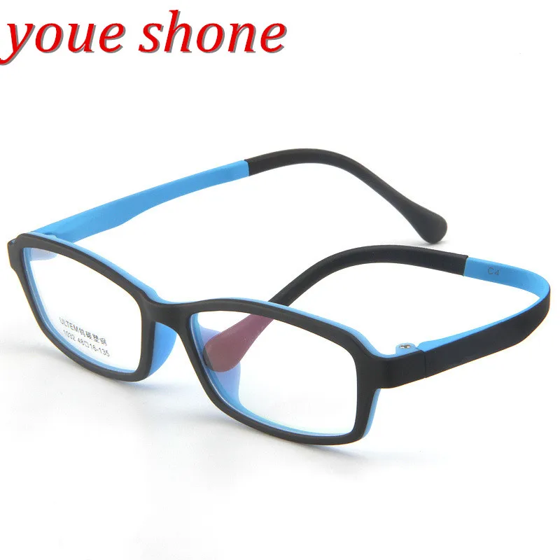 youe shone Brand Silicone Eyelasses Kids Flexible Rubber Glasses Frames