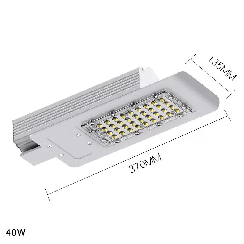 AC 30W40W60W светодиодный уличный свет Водонепроницаемый Открытый Ночной светильник парк площадь дорога отель мост тропинка свет украшение наружное освещение - Испускаемый цвет: 40 W