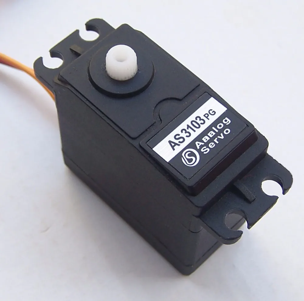 

Free shipping 10X AS3103 180 degree 3kg servo Standard servo RC model compatible with Futaba JR