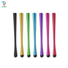 100 шт/партия Кантонская телебашня линия талии металлический маленький симпатичный талии Стилус емкостный стилус для всех планшетов сенсорный точность дешево