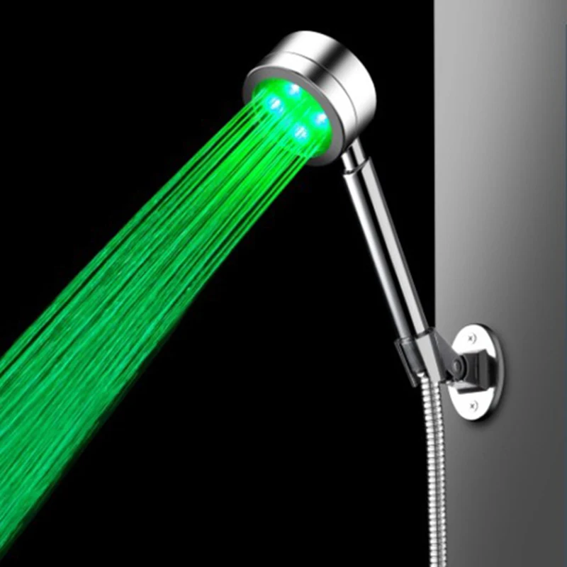 BECOLA LED hand shower Discoloration of cold and hot shower Detachable
