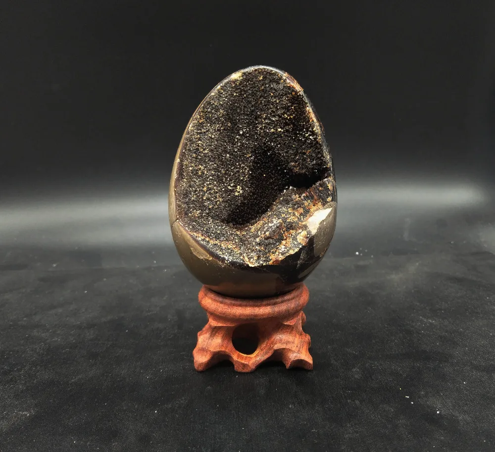 

Natural Dragon Septarian Geode Egg Mineral Specimen
