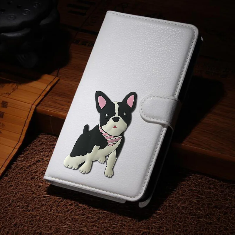 Кожаный чехол кошелек с кошельком YeLun Angry Eyes Bear Bulldog для Wiko View Max GO 2 Pro Lite Tommy 3 Lenny 5 Jerry