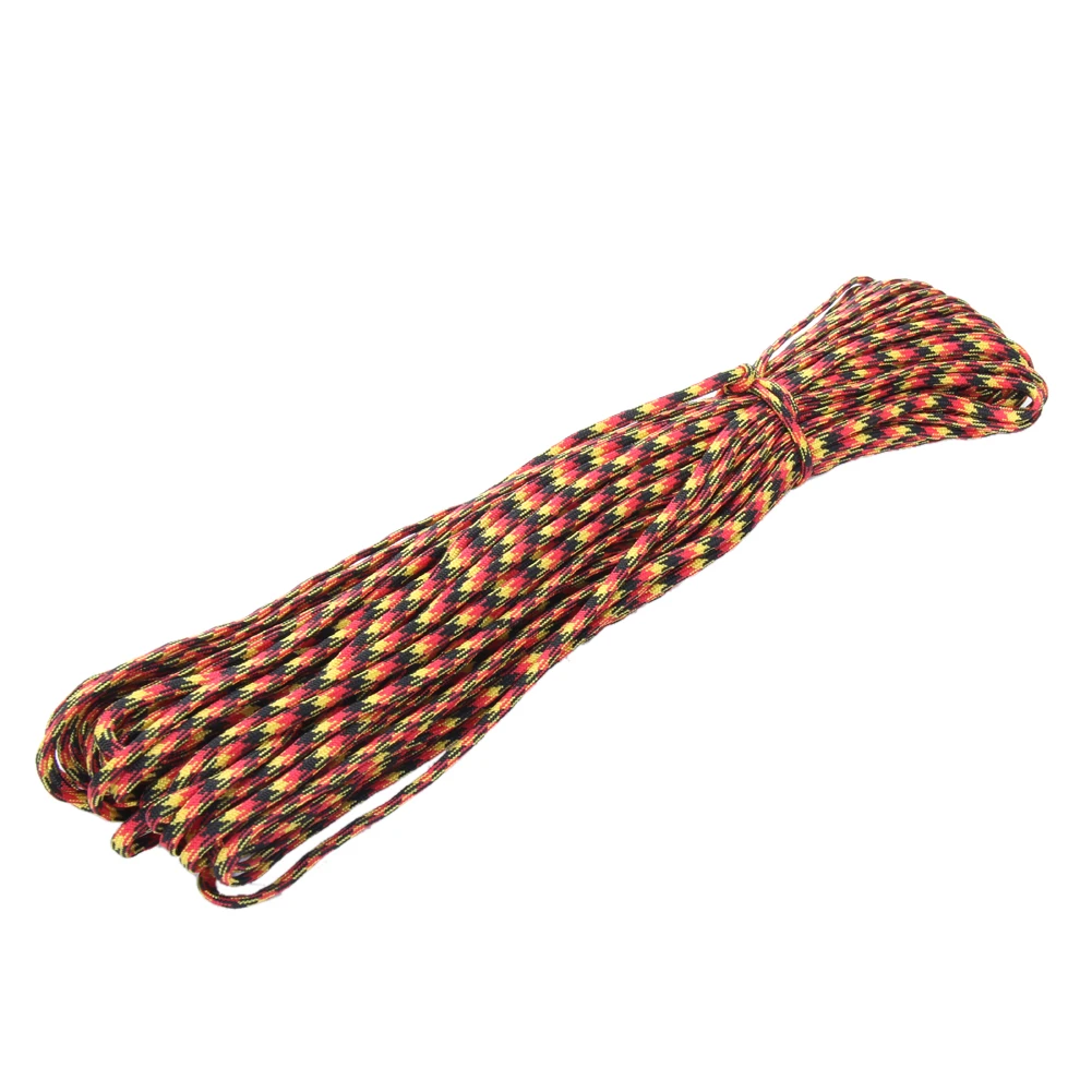 135g Paracord في 550 المظلة الحبل الحبل حبل مل المواصفات النوع الثالث 7 حامل 100FT تسلق معدات التخييم في الهواء الطلق بقاء حبل