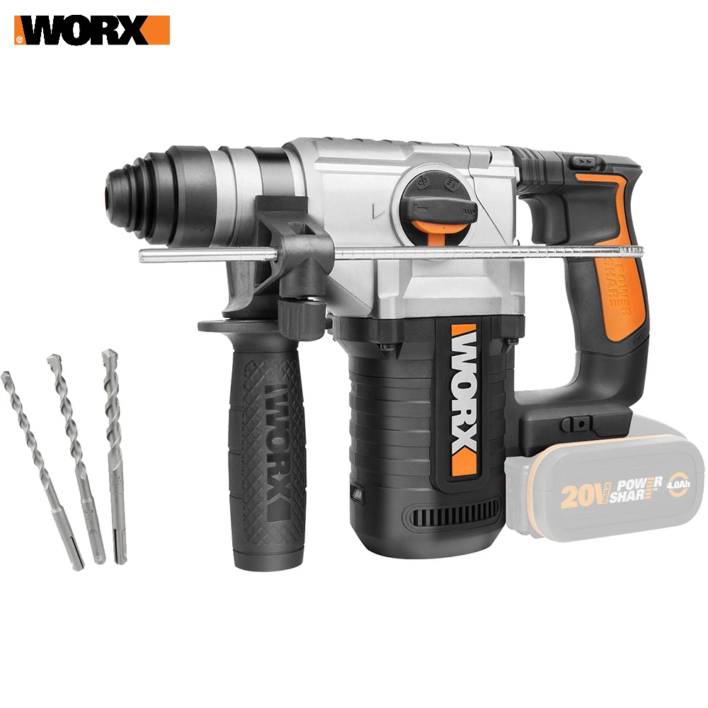 Перфоратор аккумуляторный WORX WX392.9 без АКБ и ЗУ