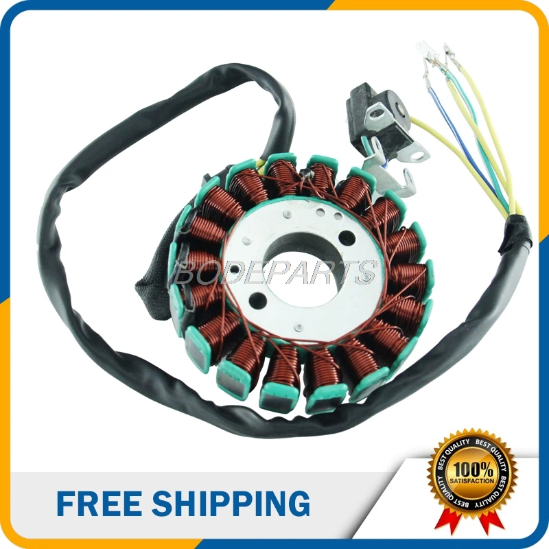 

Motorcycle Motor Parts CB18 Poles DC Stator Coils Fit For Lifan Zongshen Loncin Xinyuan CB200cc-250cc Engine Free Shipping