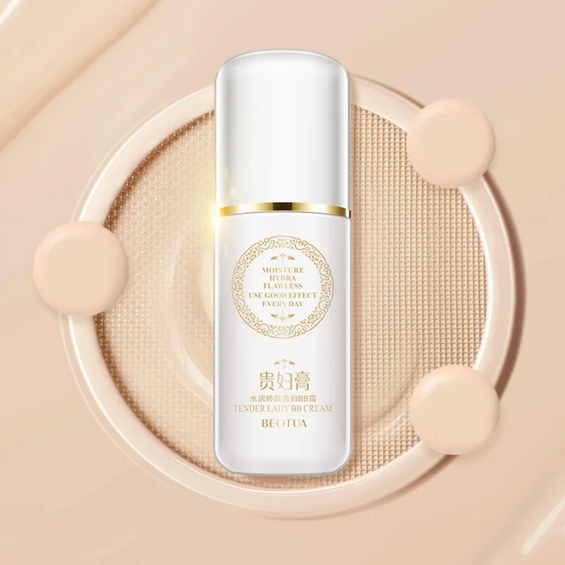

Moisturizing BB Cream Whitening Concealer And Oil-Control Isolation Cream Breathable Cover Silky Light Blemishes