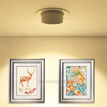 Затемняемое светодиодное встроенное освещение 20 Вт Bridgelux локальный монолитный светодиодный светильник светодиодное освещение techo 20шт