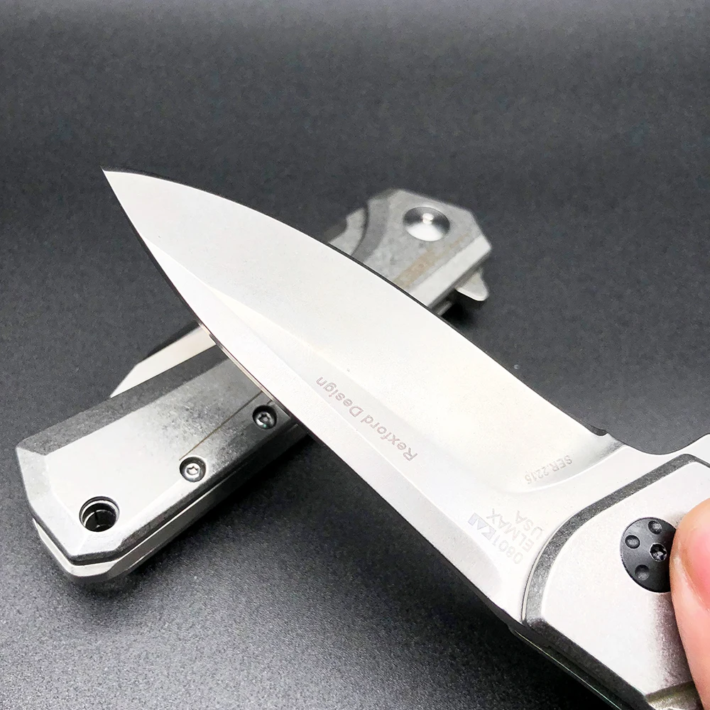 BMT zt0808 тактический складной нож с D2 лезвием и стальной ручкой KVT шарикоподшипник выживания охотничий карманный нож кемпинг EDC инструмент