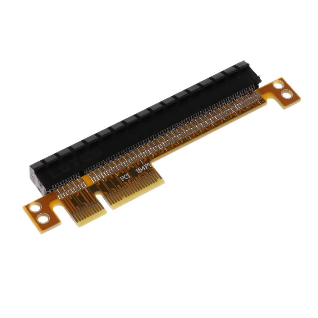 Dovewill PCI-E PCI Express 4X to 16X Adapter Riser Card Converter Adapter Board
