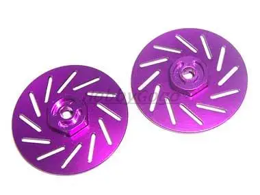 

CPV 57822LR Red Aluminum Wheel Adaptors with inseparate brake disc Large for RC Cars Free Shipping