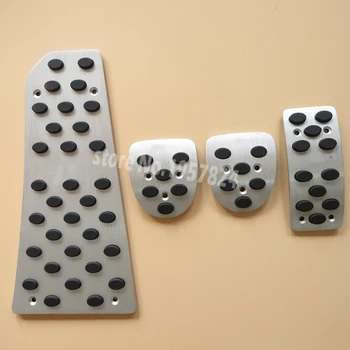 

DEE Car Accessory For Mitsubishi ASX Fuel Brake Foot Rest Automatic/Manual pedals Plate Non slip Accelerator brake MT pedal Pads