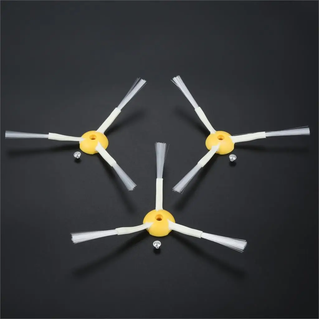 

3Set 3-Armed Side Brush For iRobot Roomba 600 700 Series 528 595 615 620 630 650 660 760 770 780 Robot Vacuum Cleaner Spare Part