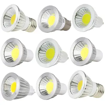 

10X LED Spotlight GU10 6W 9W 12W 85-265V Lampada LED Lamp gu 10 Spot Lights Candle Luz LED Bulbs Lighting For Home Decoration