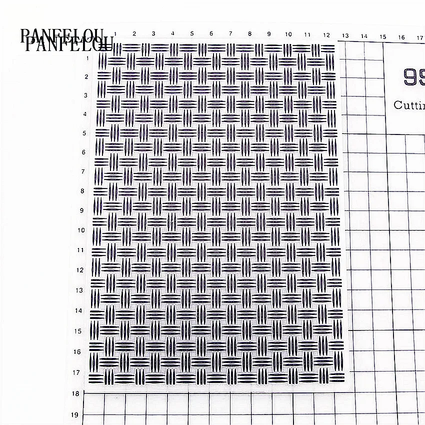 PANFELOU Крест линии папки для тиснения пластик для скрапбукинга DIY шаблон помадка торт фотоальбом открыток