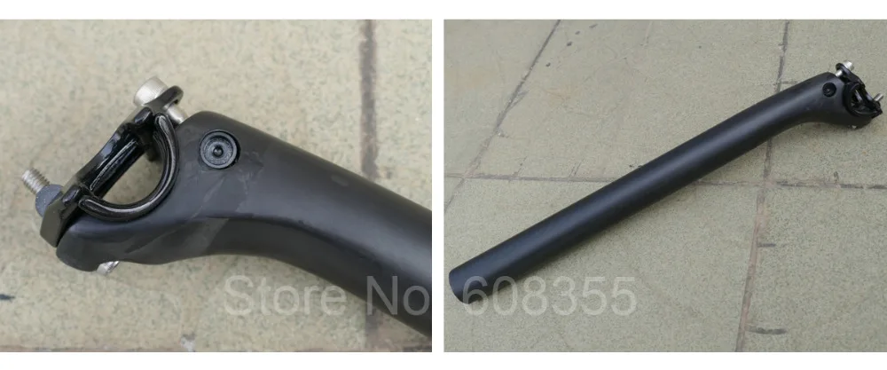 mountain Road Bike Full Carbon Fiber Seat Post 31.6mm 27.2mm 350mm 400mm - UD Matt | Спорт и развлечения