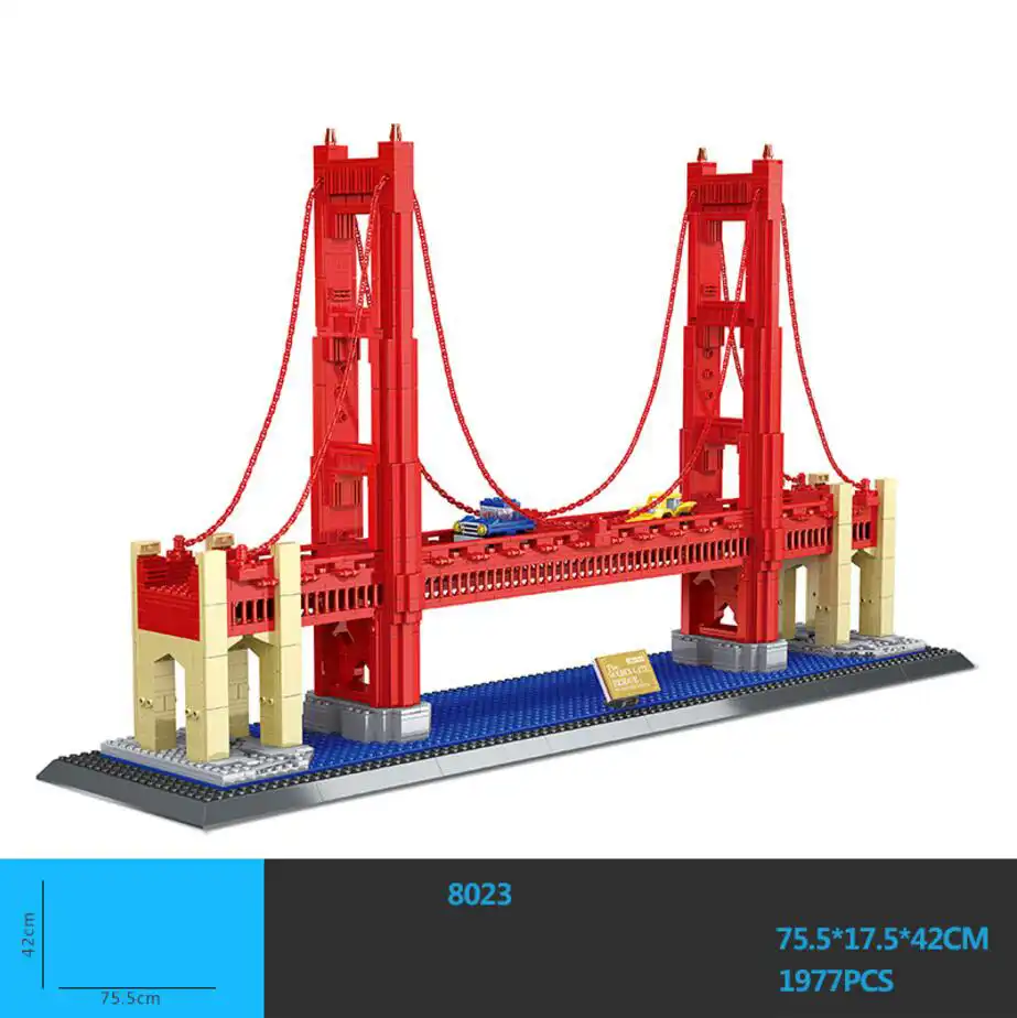golden gate bridge lego set